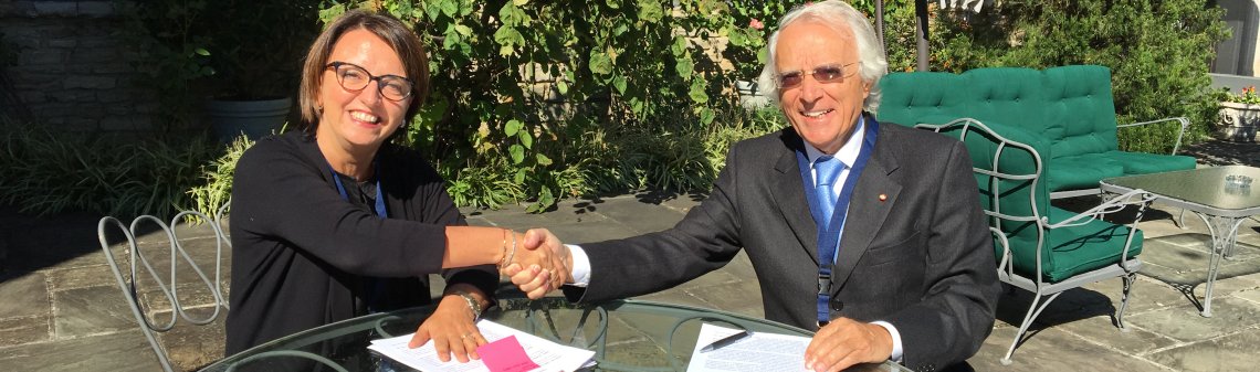 A Washington la firma dell&#039;accordo tra Emilia-Romagna e Nord America per la ricerca.